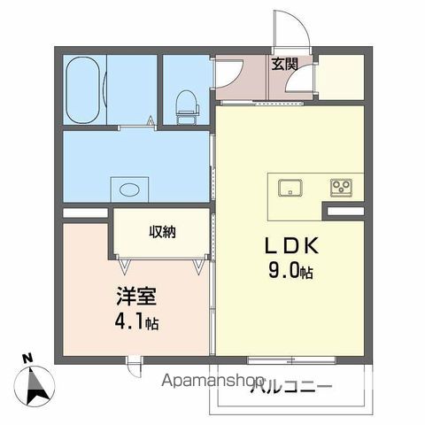ルミナス コートの間取り写真