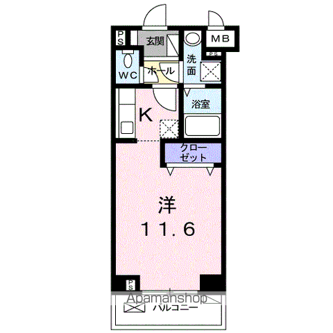ベル クラールの間取り写真