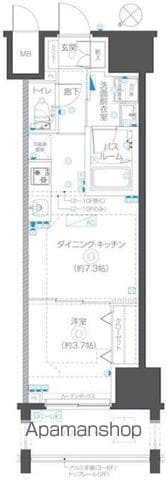 ZOOM立川曙町の間取り写真