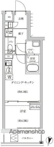 REGOLITH IKEGAMIの間取り写真