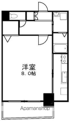 ＨＦ丸の内レジデンス[1K/27.3m2]の間取図