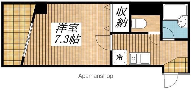 立川市曙町のマンションの間取り