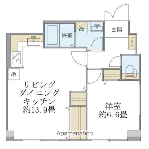 ISM平塚の間取り写真