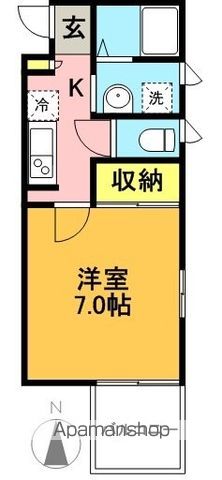 アムパルク羽根木の間取り写真