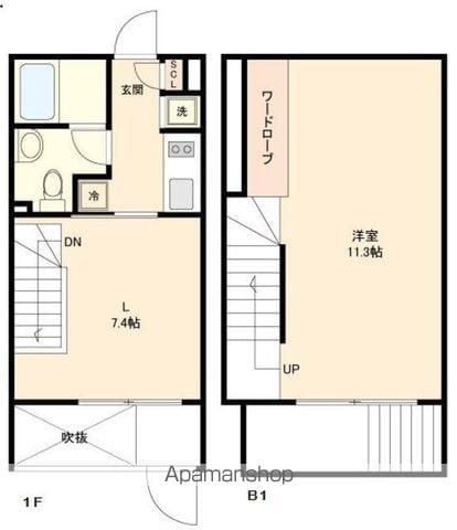 GRAN PASEO新宿の間取り写真