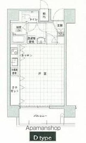 ヴィータローザ横浜吉野町の間取り写真