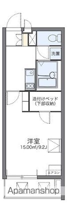 レオパレスＡｐｐｒｏａｃｈ２[1K/25.76m2]の間取図