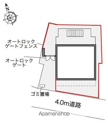 レオパレス壽光Ⅱ[1K/19.87m2]の配置図