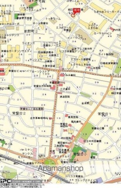 ライオンズマンションときわ台[1R/17.01m2]の周辺3