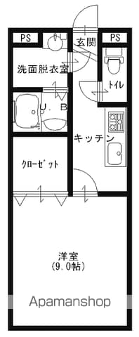 トゥール笛吹の間取り写真