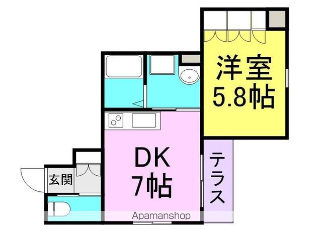 アベニールの間取り写真