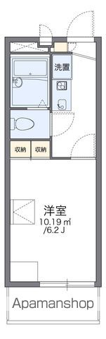 レオパレスヨロズヤＣの間取り