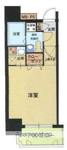 エステートモア天神倶楽部の間取り写真