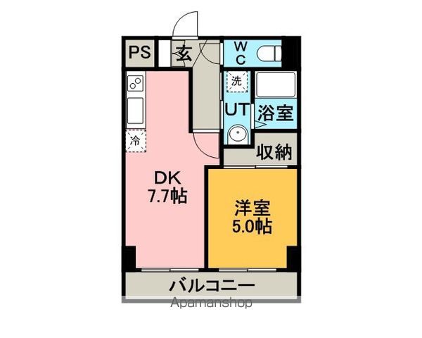 リバーライト菊水の間取り写真