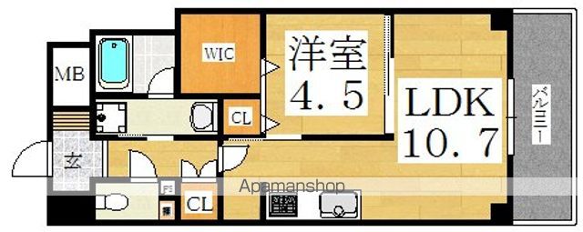 エクセル文の里の間取り写真
