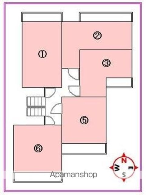 ｏｎｅ[1LDK/40m2]の配置図