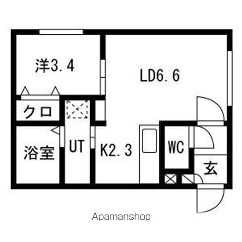 CIEL SEREIN円山の間取り写真