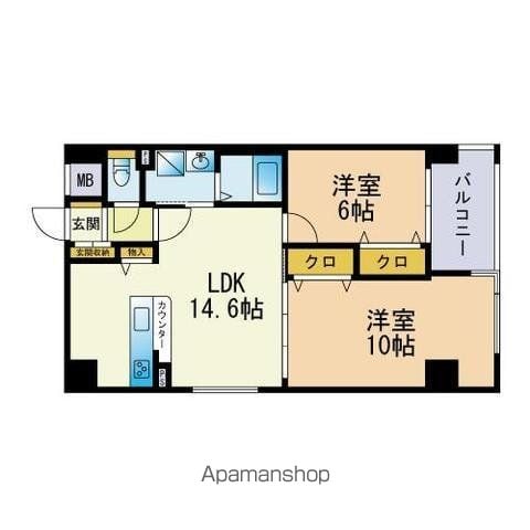 藤8番館の間取り写真