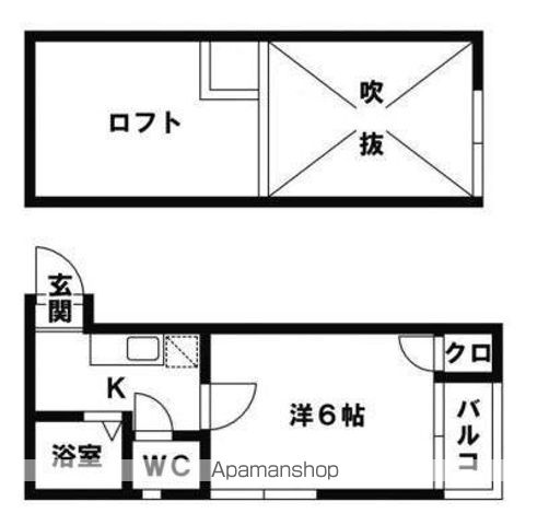 【プランドール吉塚の間取り】