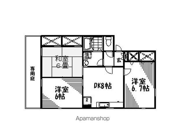 ルミエール川内の間取り写真