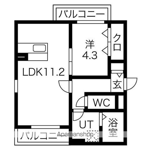 ANECIS久後崎の間取り写真