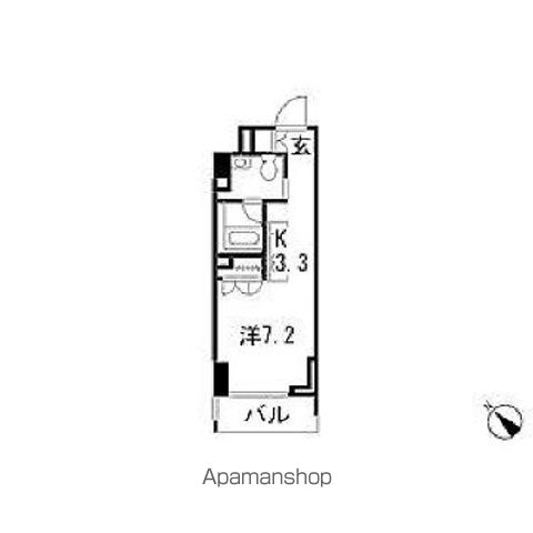 レジディア渋谷の間取り