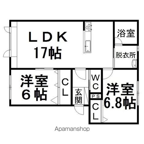 プレミアの間取り写真