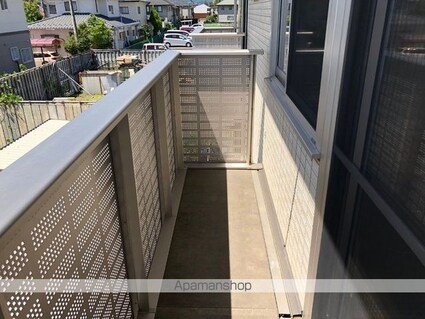 リヴェール[2DK/53.78m2]のバルコニー