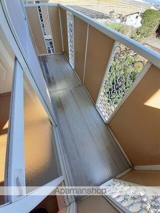 コーポ竹内Ⅱ[1LDK/40.04m2]のバルコニー