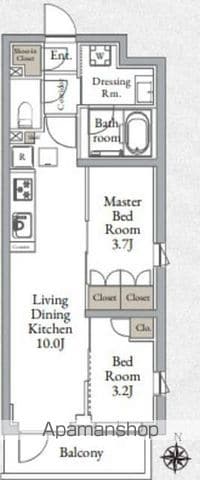 LIVECASA千鳥町の間取り写真