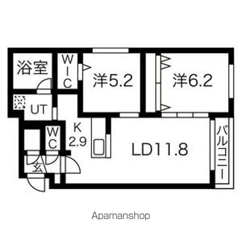 SAM西町の間取り写真