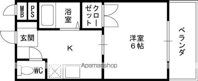 カームカーサの間取り写真
