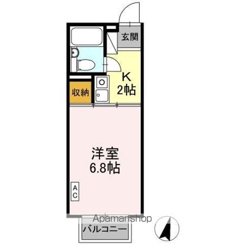 カピースハイツA棟の間取り写真