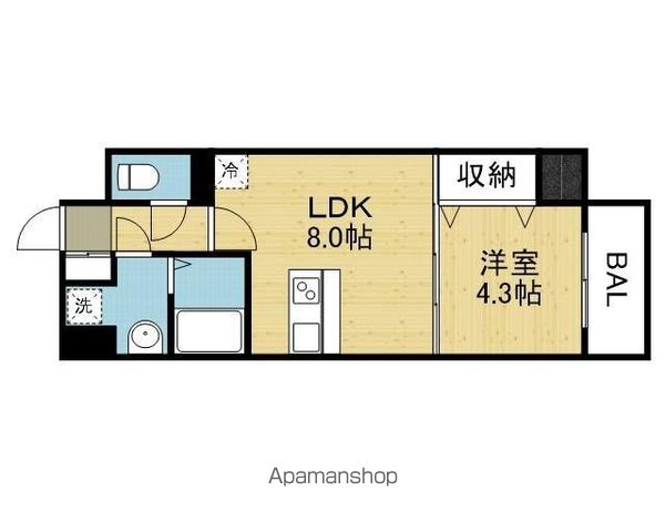 GARDEN HOUSE新今里の間取り写真