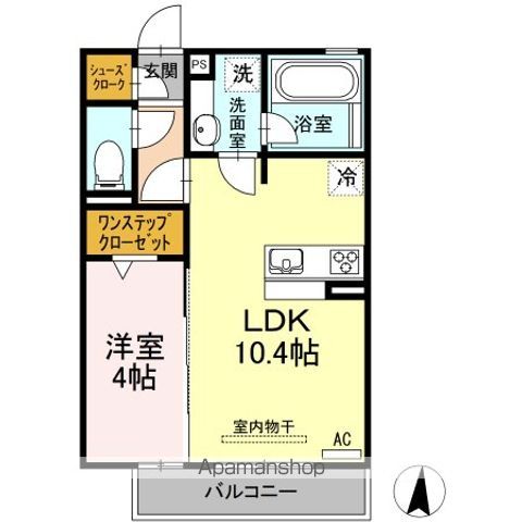 ハーベスト横井の間取り写真
