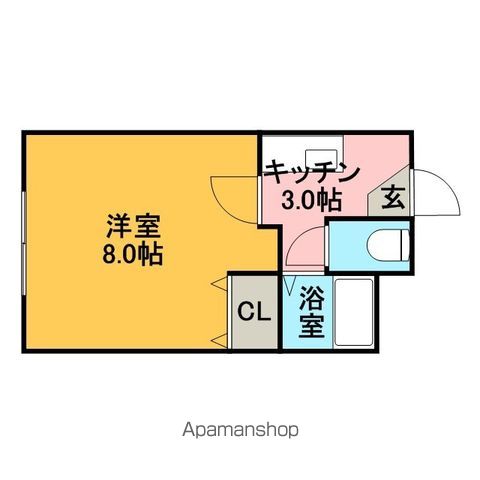 クゥーネルSの間取り写真