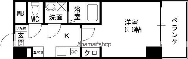 ベクス福島の間取り写真