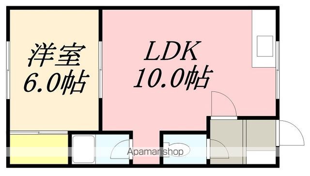 MAISON桜ヶ丘の間取り写真