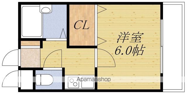 グリーンヒル江坂の間取り写真