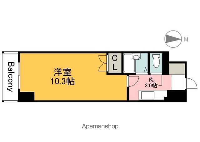YELLSTAGE楠木II(旧アルティメイトBUILDING.楠木の間取り写真