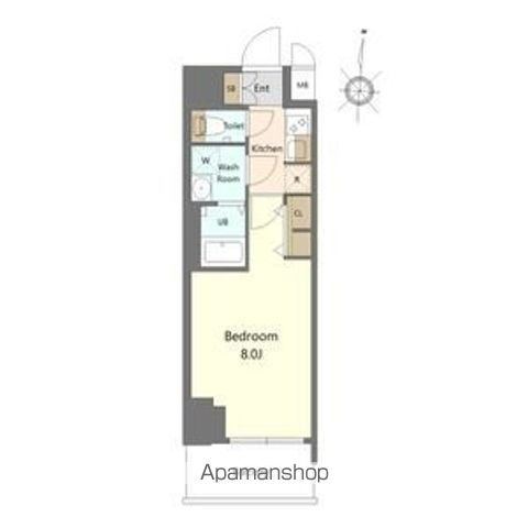 SーRESIDENCE高岳BRESAの間取り写真