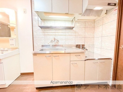 ブルーミングローズ[1K/26.77m2]のキッチン