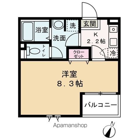 ゆいの木杉田の間取り写真