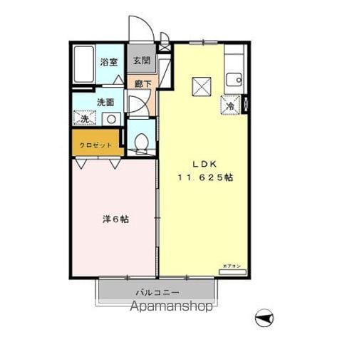 アビタシオンの間取り写真