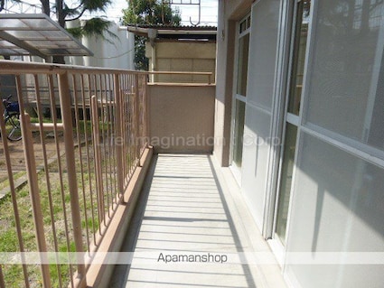 パンセハイツ近江[1LDK/47.3m2]のバルコニー