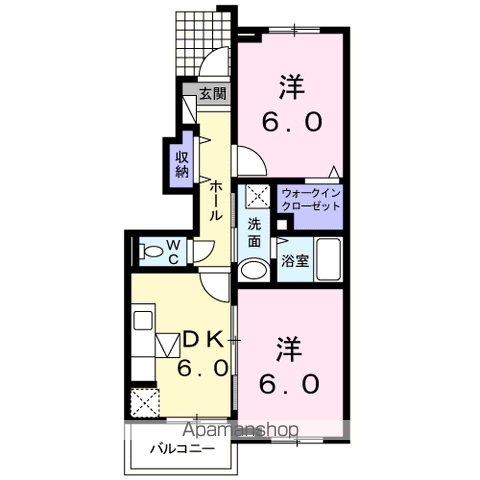 きららHOUSE・Aの間取り写真