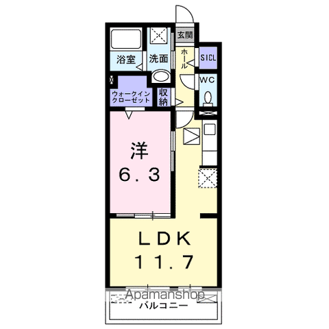 同じ建物の物件間取り写真 - ID:212045834807