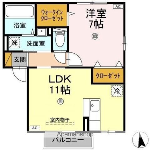 グランモア東台の間取り写真