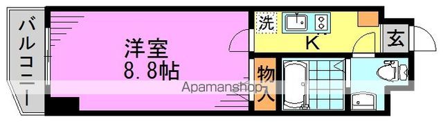 グランフォース東高円寺の間取り写真