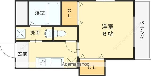 CHERRY HILLSの間取り写真